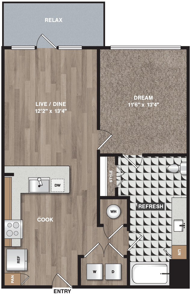 A2 HC floorplan