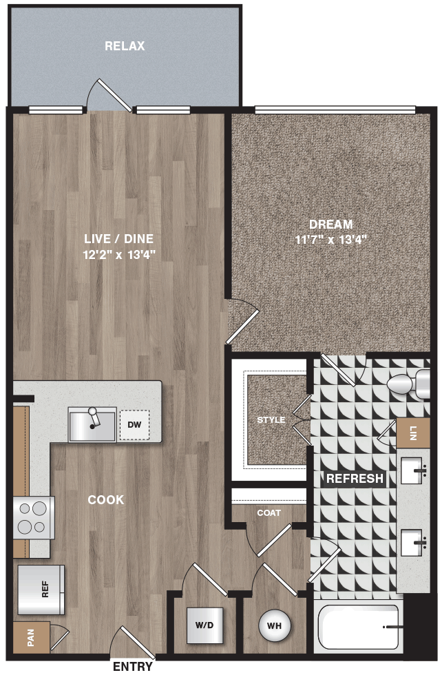 A2 floorplan