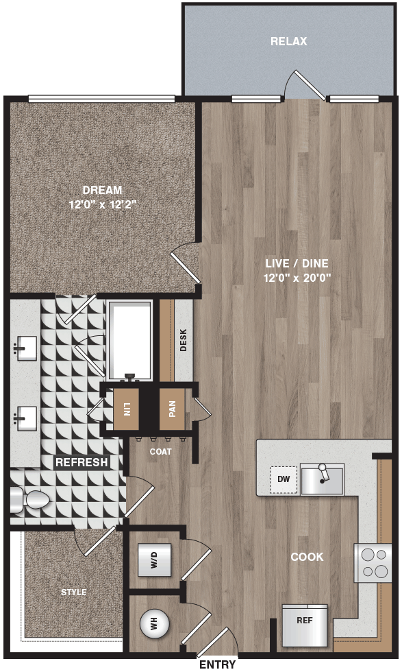 A3 floorplan