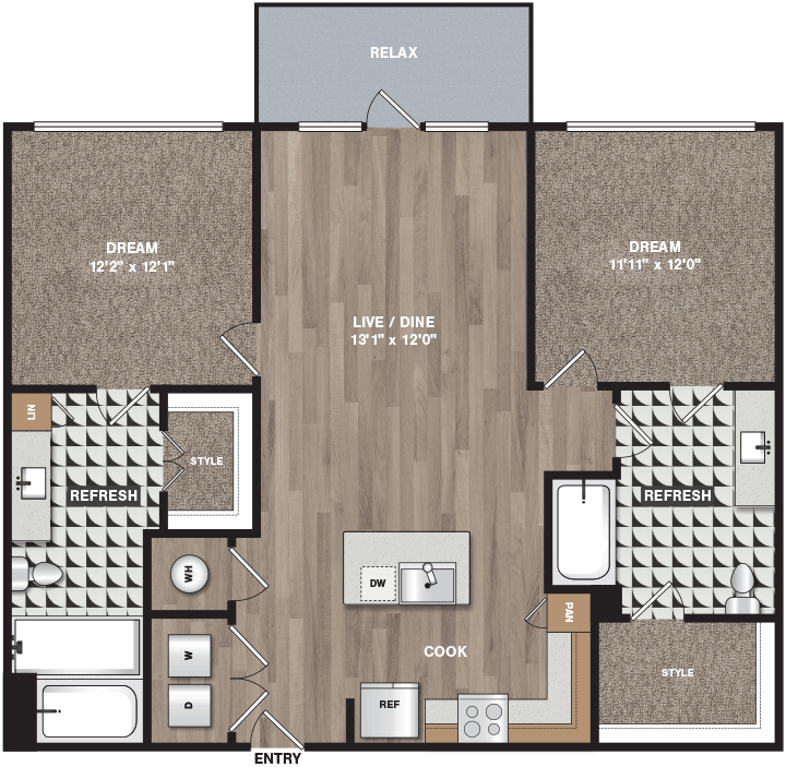 B1 HC floorplan