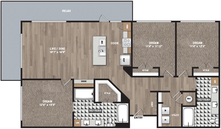 C1 floorplan